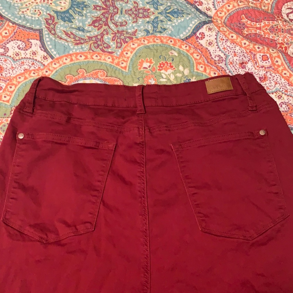 Judy Blue 18w burgundy pants